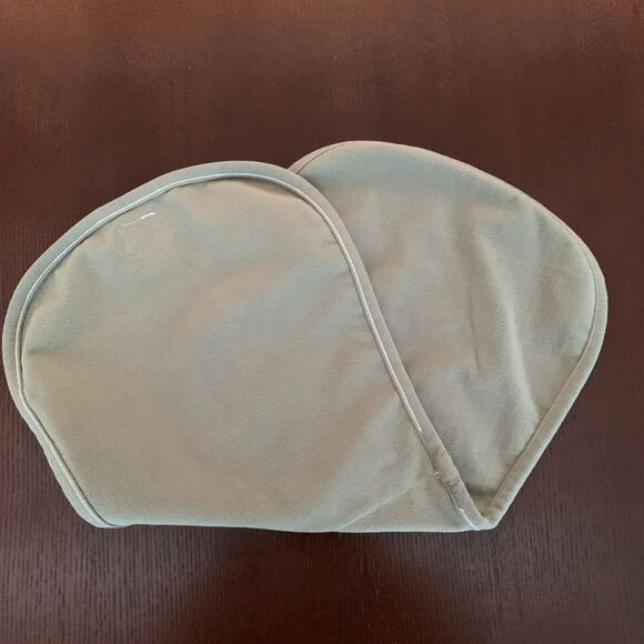 The Ollie World Baby Burp Cloths Olive Green Set of 2 - Picture 5 of 10